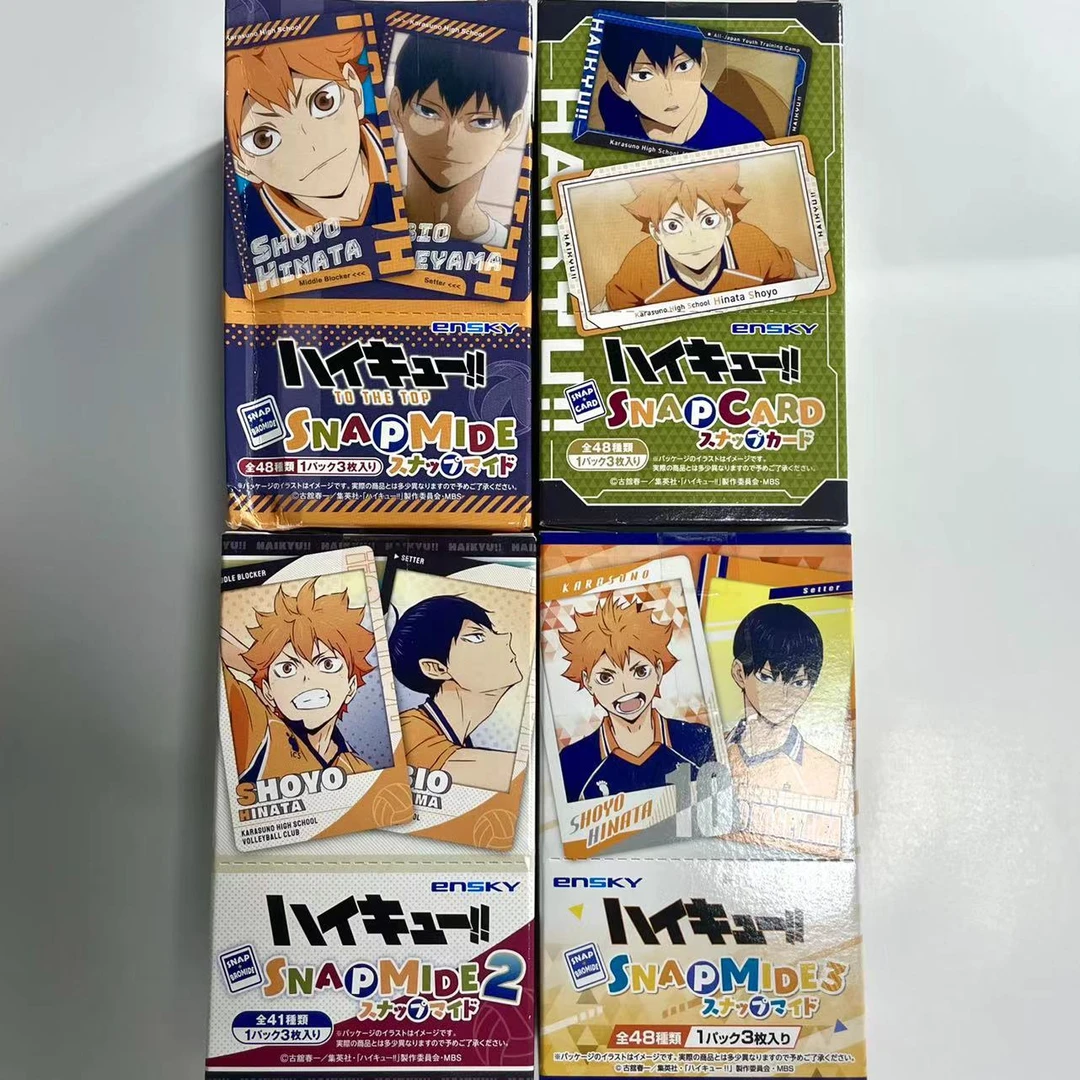 【拆盒】排球少年一二三弹拍立得相卡盲袋