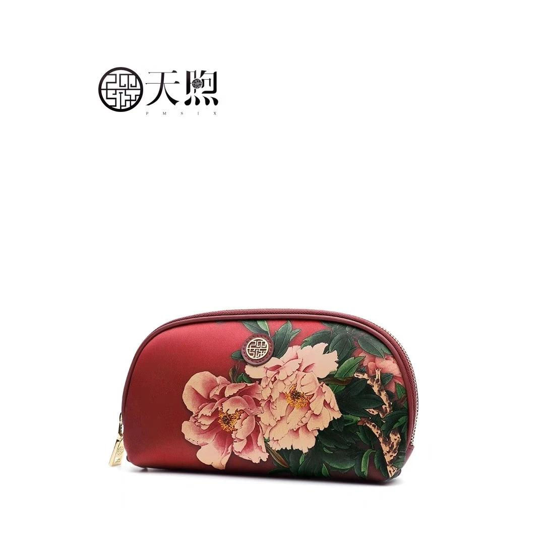 天煦天煦桑蚕丝手拿包女小包包新民族风时尚大容量手包妈妈手机包