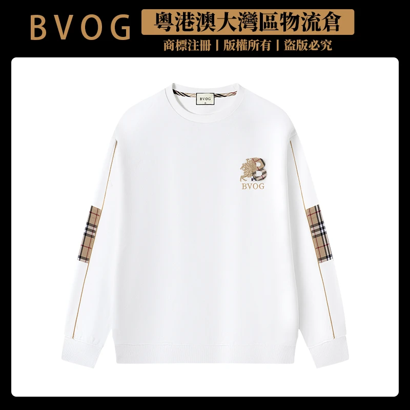 BVOG新款百搭男士潮牌秋冬季爆款卫衣男生BV009