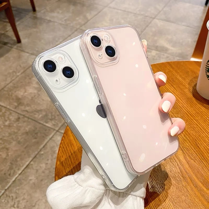 高级感苹果13手机壳超薄软壳iphone15pro/12/11裸机手感xs/14防摔