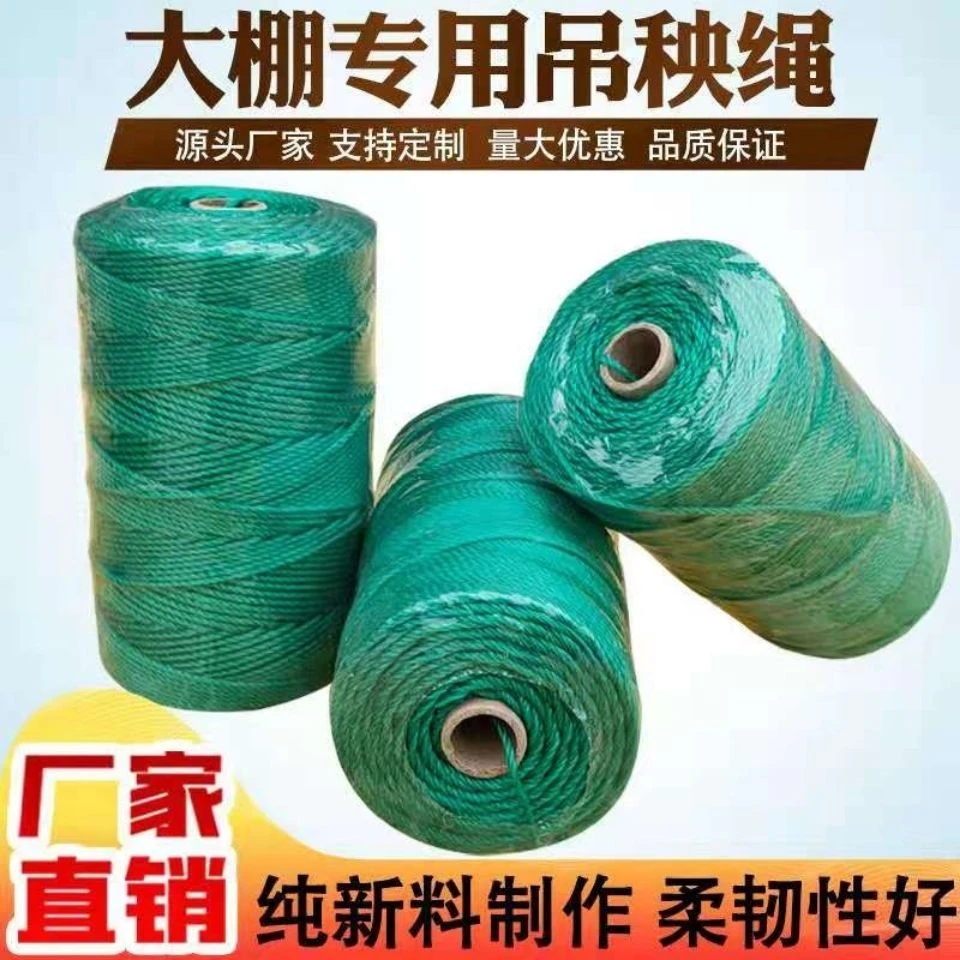 吊秧绳黄瓜西红柿蔬菜大棚聚乙烯尼龙绳拉绳耐磨吊绳塑料绳渔网绳