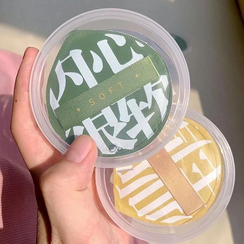 超软加厚服帖棉花糖粉气垫扑粉底液专用干湿两用不吃粉细腻不卡粉