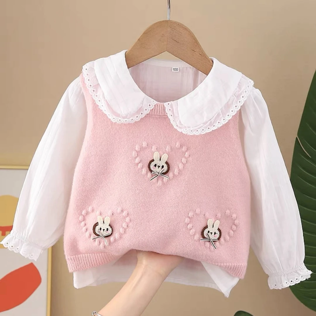 保暖坎肩秋季打底儿童春秋婴幼儿男女童外穿2025女童马甲春秋外穿