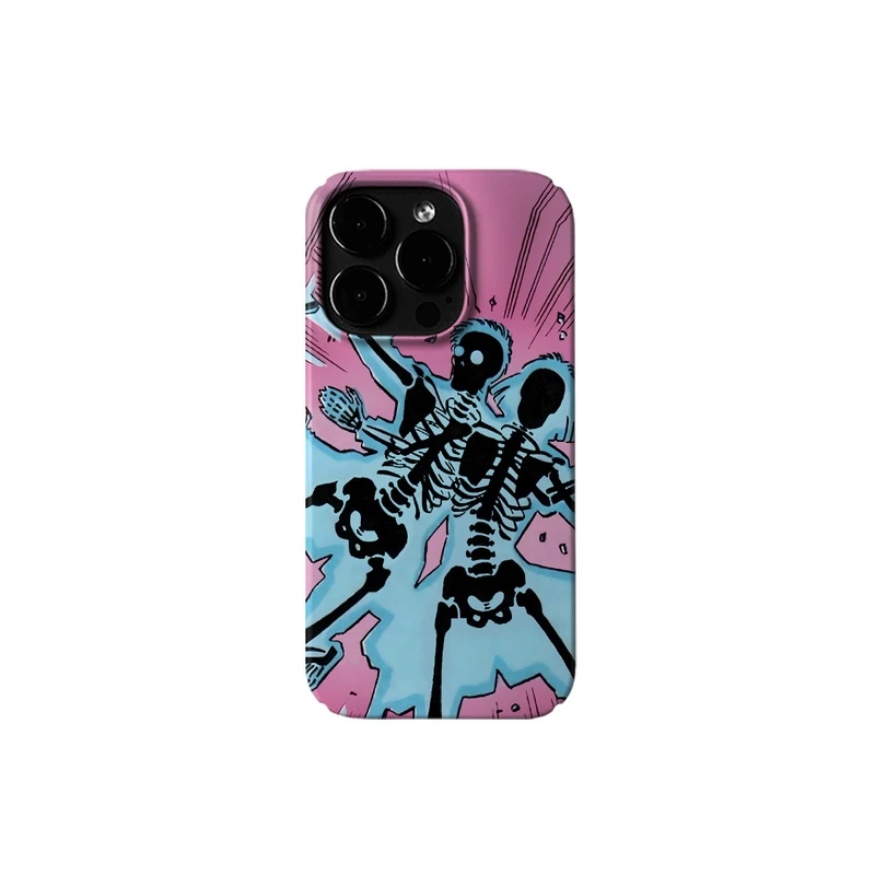 Y2K粉蓝窟窿ins高级感iPhone14苹果15promax菲林手机壳硬壳13mini