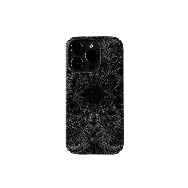 哥特图腾ins风iPhone14苹果15promax菲林手机壳小米14