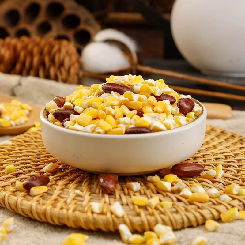 笨碴子玉米碴子 大碴子 带豆 五斤包邮