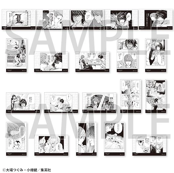 DEATHNOTE笔记原画展谷子【偏远不包邮拆开后不退换】默认待拆