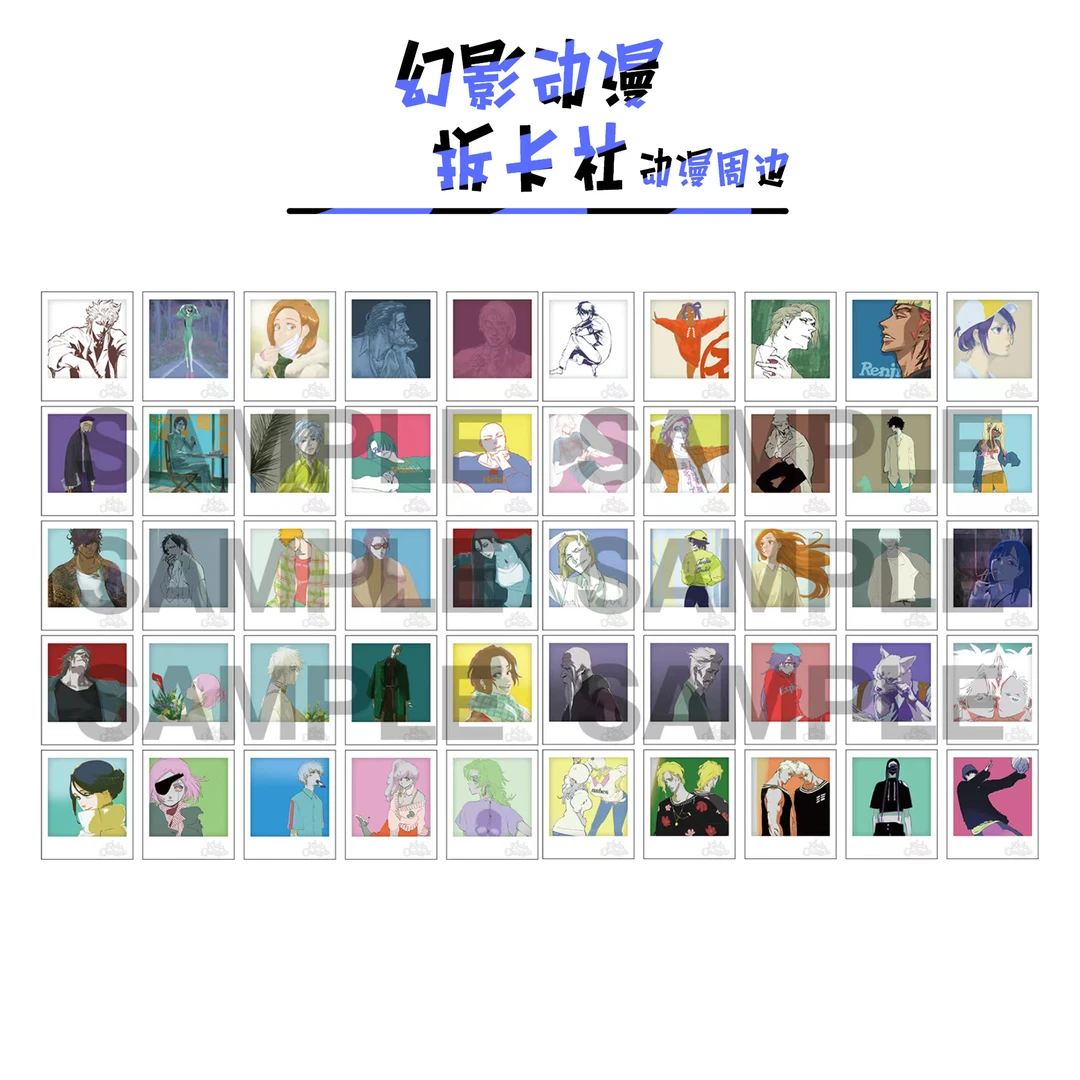 死神BLEACH横滨展会原画拍立得【偏远不包邮拆开后不退换】默认待拆