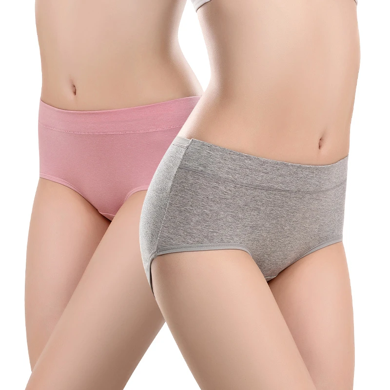 爆款夏季棉质薄款中低腰大码少女ins学生性感无痕三角内裤女潮