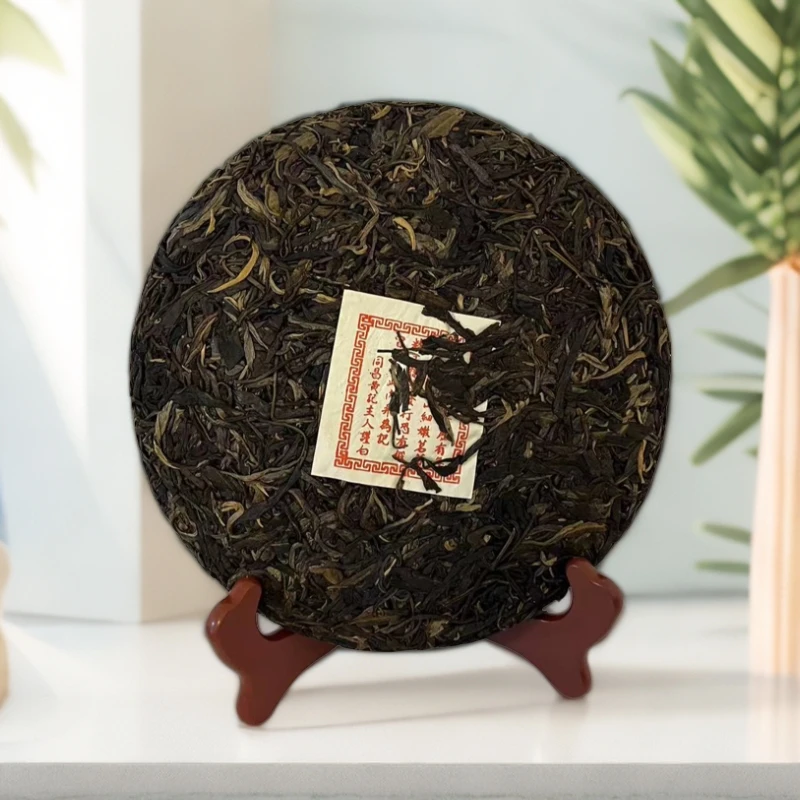 2000年同昌黄记普洱生茶380克，花果香，