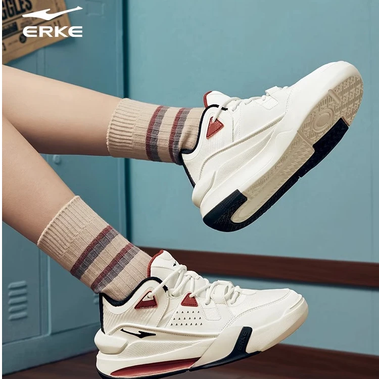 鸿星尔克制霸丨板鞋情侣时尚运动鞋休闲鞋耐磨篮球鞋H