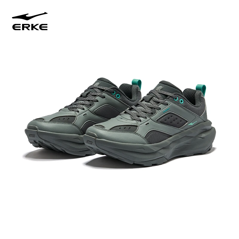 鸿星尔克探行丨情侣运动跑步鞋橡胶软底耐磨防滑跑鞋户外越野鞋