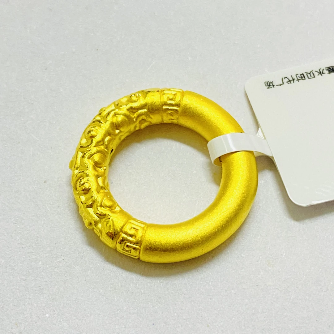 【旺旺金选】 足金999 祥云平安扣  1.43