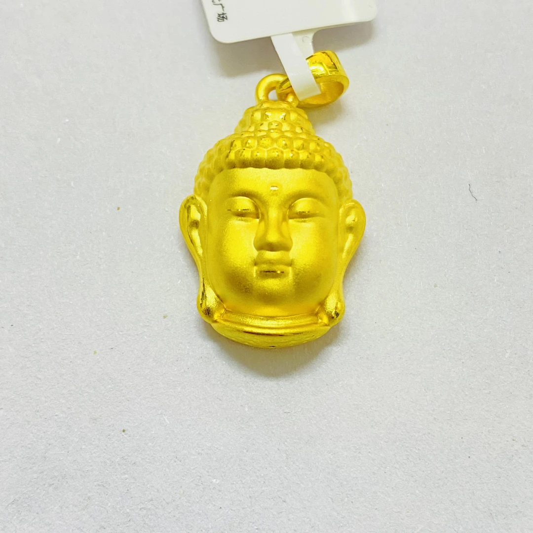 【旺旺金选】 足金999 佛头  1.59