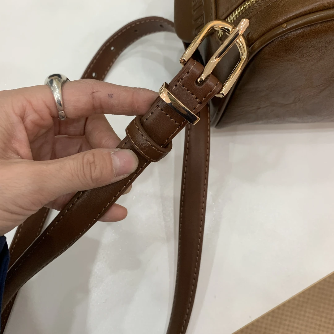 Nini超推荐百搭款腰带(图片咖色)