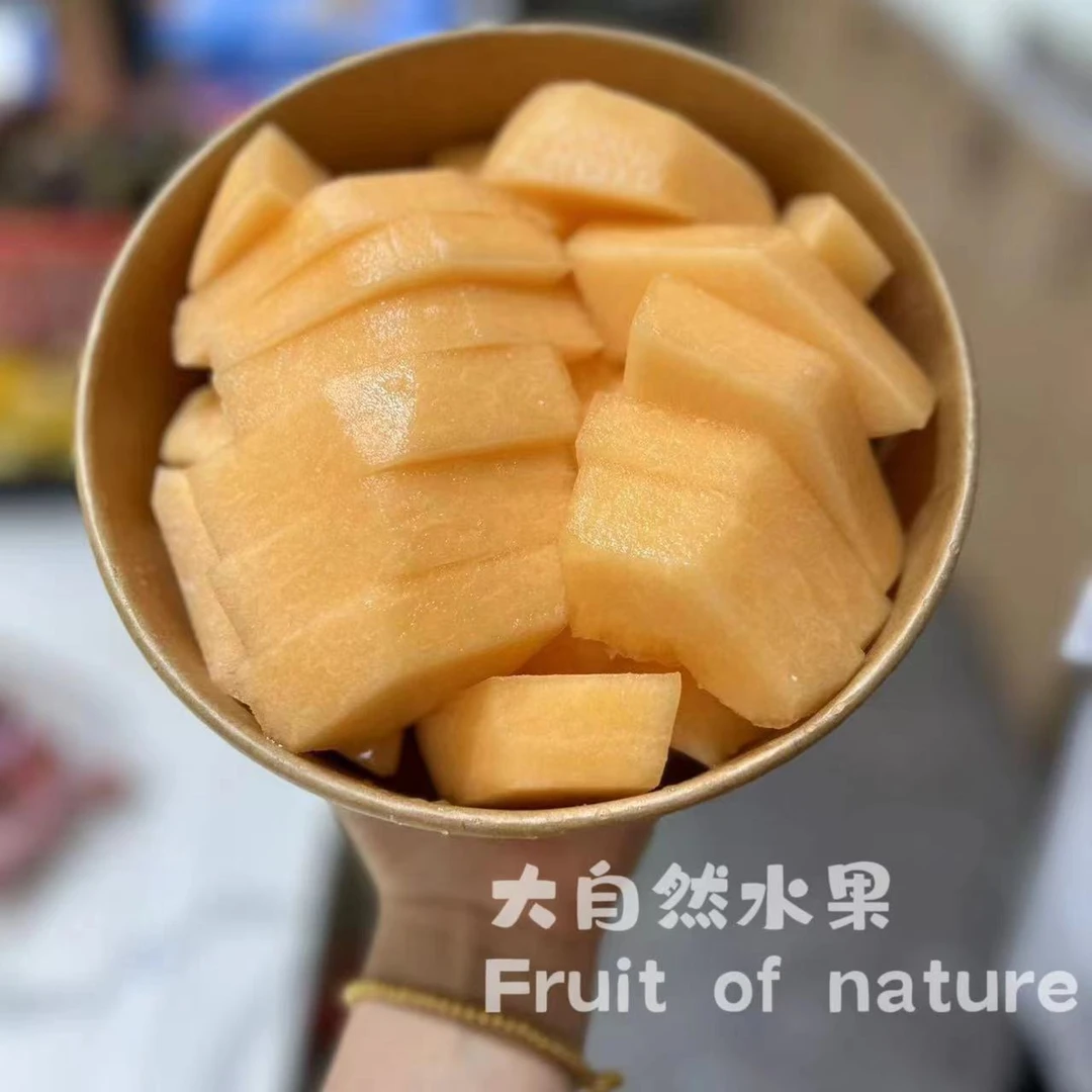 【果切】脆甜哈密瓜 约350g