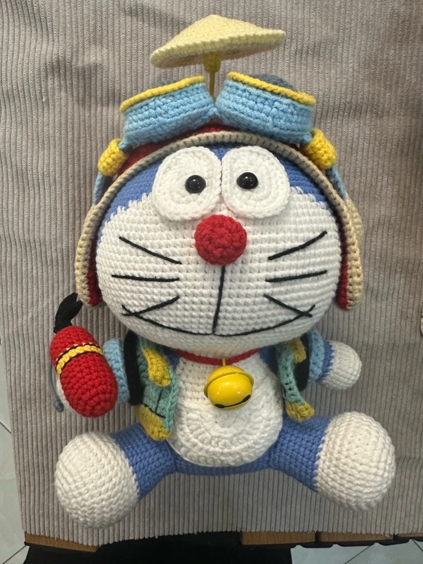 钩针玩偶拍一拆四