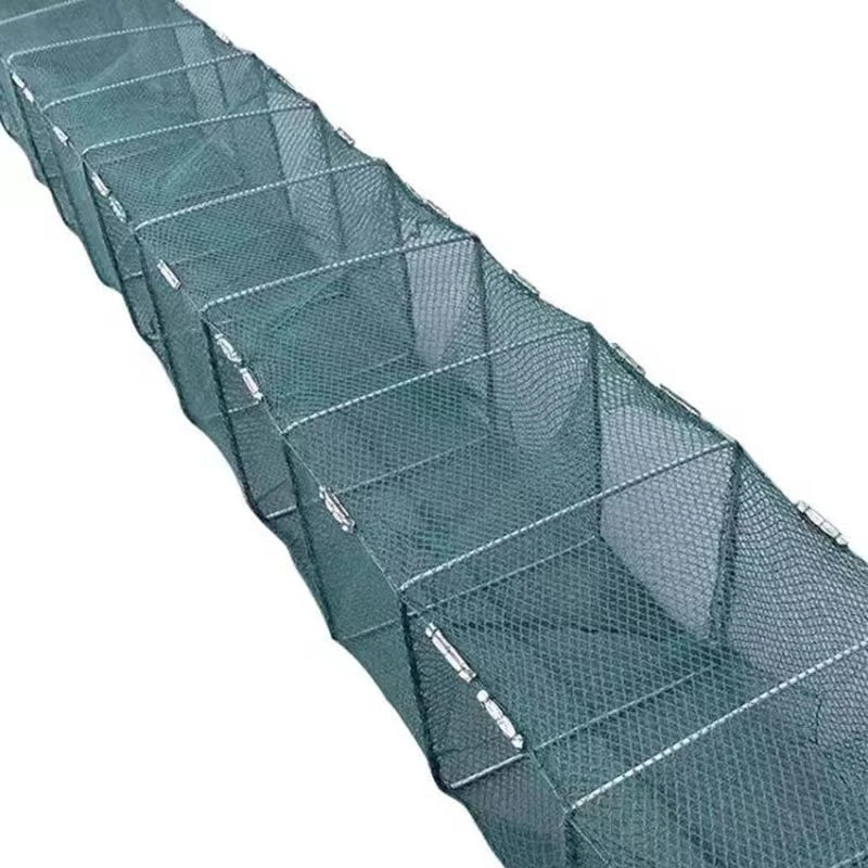 虾笼渔网加厚手工捕鱼笼龙虾编制网地笼抓鱼笼黄鳝笼捕虾网河虾网