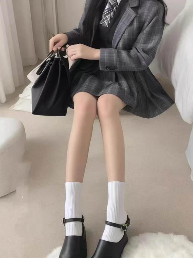 梵梵‘优选’（小蛮腰水光肤）水光高腰收腹裸感女士显瘦打底裤秋冬