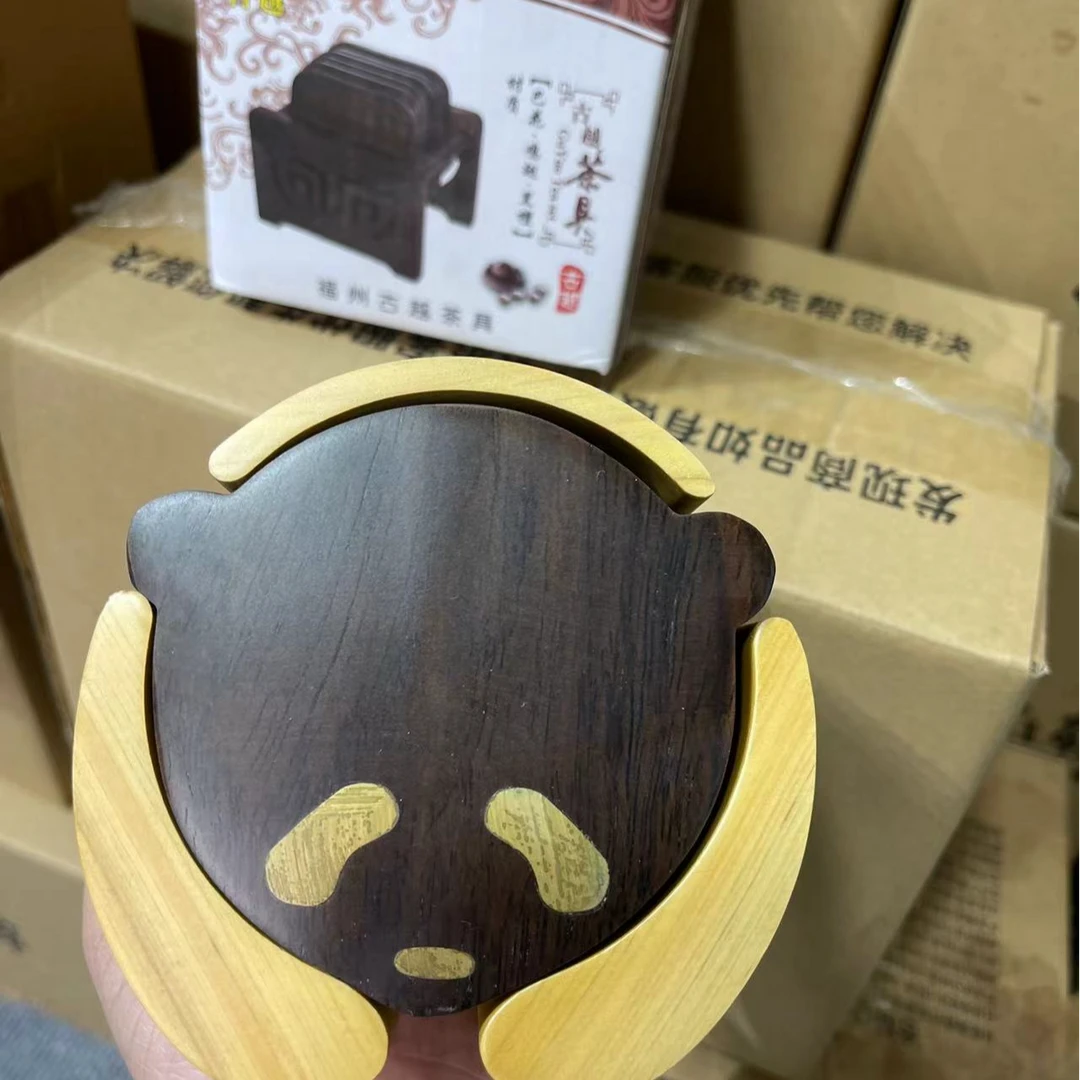 【闪购商品】小熊杯垫6个xxbd6g