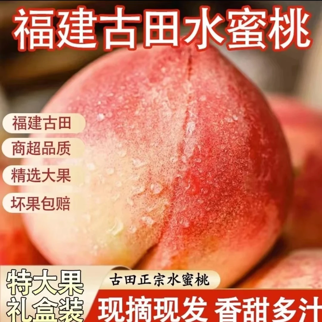 福建正宗古田水蜜桃10斤