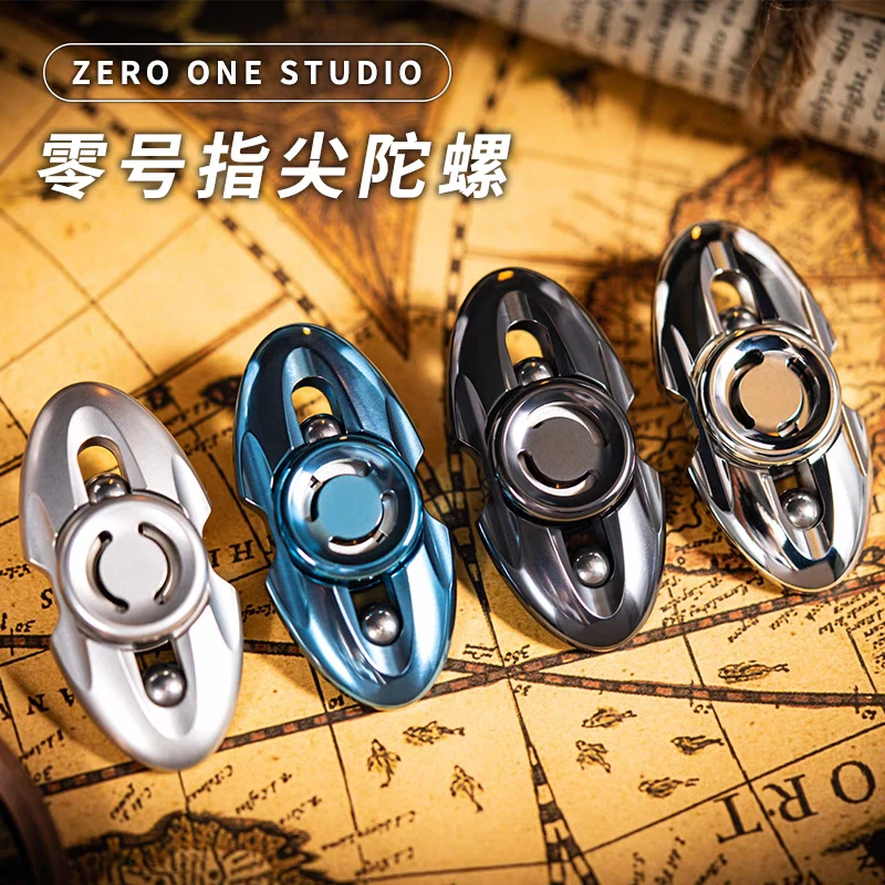 小羊EDC 01工作室 零号指尖陀螺单手解压神器玩具金属潮玩EDC