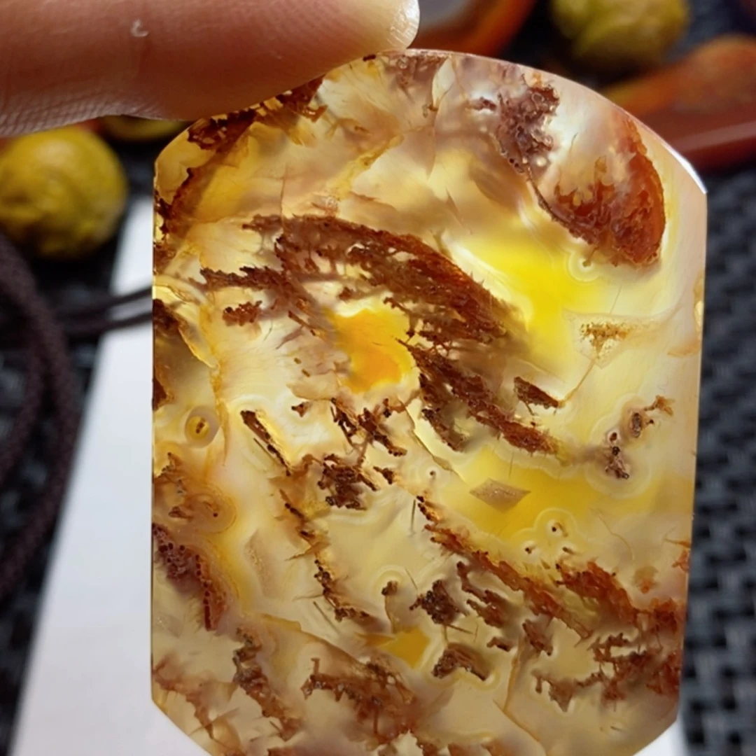 【闪购商品】玛瑙/玉髓牌子未镶嵌哆*