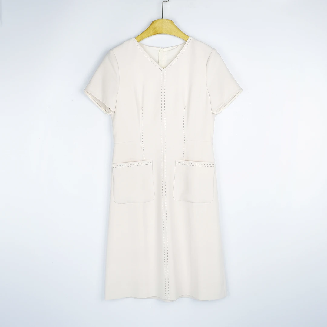 2025捡漏【不退换】短袖圆领连衣裙