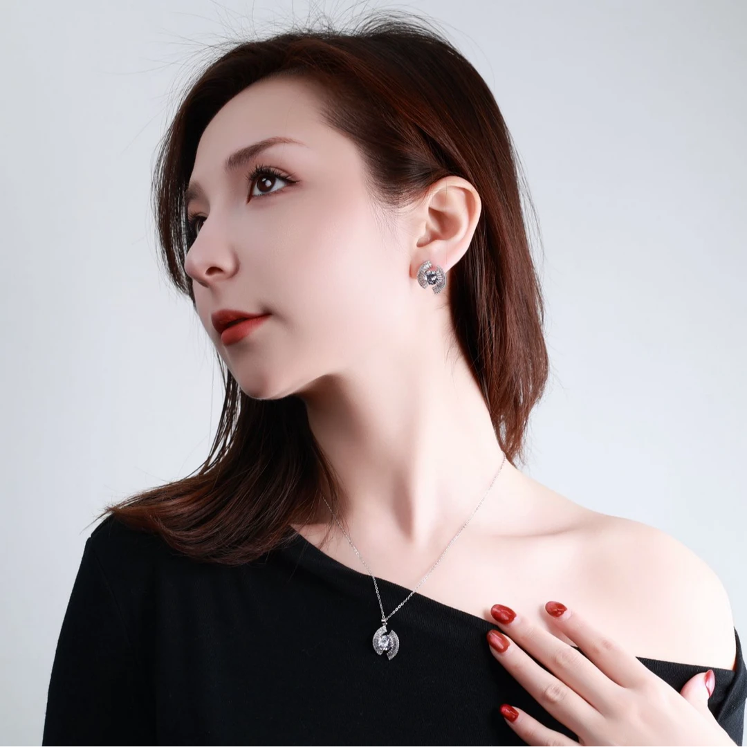 铜合金项链 3040时尚首饰两件套