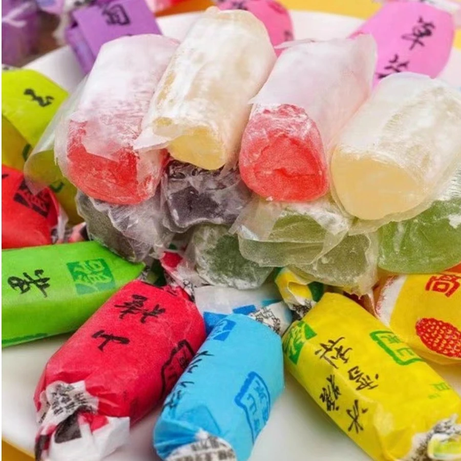 山东特产高粱饴拉丝水果软糖混合口味1/2/3斤包邮