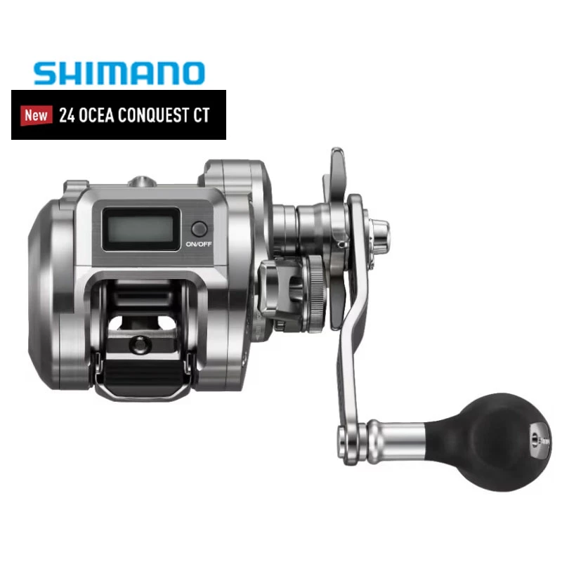 24新款SHIMANO禧玛诺CQ OCEA CONQUEST CT数显 船钓轮路亚轮鼓轮
