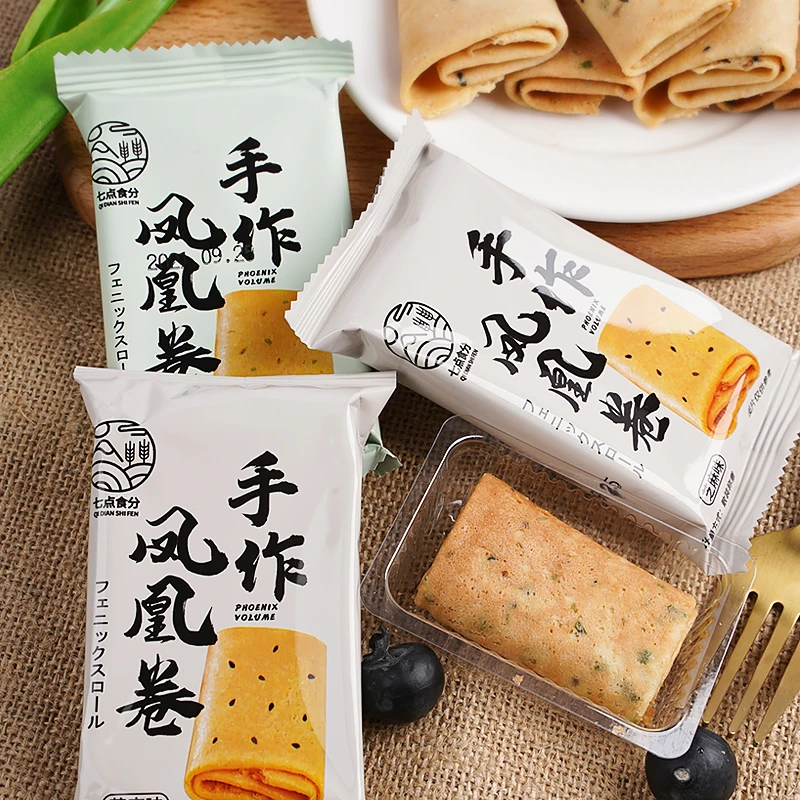 【到手30包】凤凰卷鸡蛋卷夹心饼干零食品小吃休闲食品