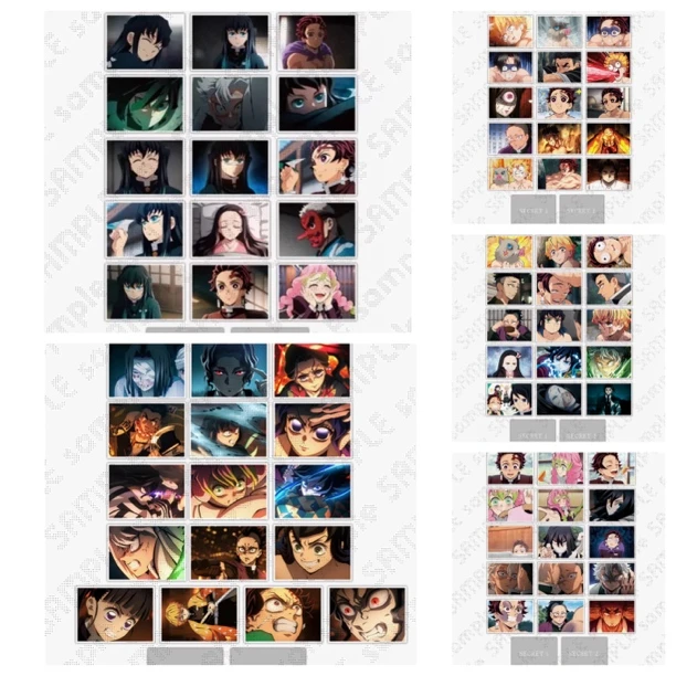 【日谷】鬼灭之刃 柱训练 无限城 场面写相卡 代拆