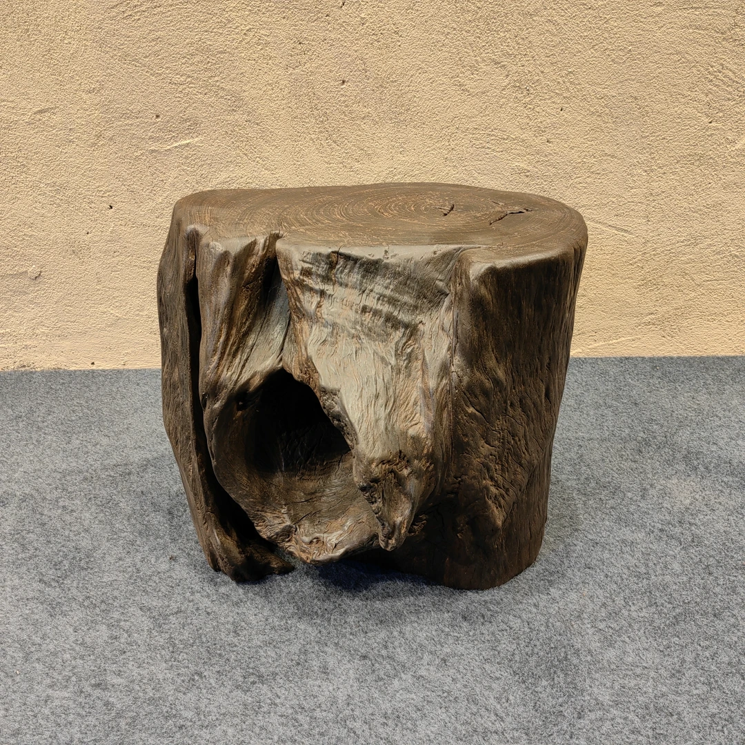 一物一拍木墩长条凳休闲椅靠背椅(商品价格以直播间主播口述为准)
