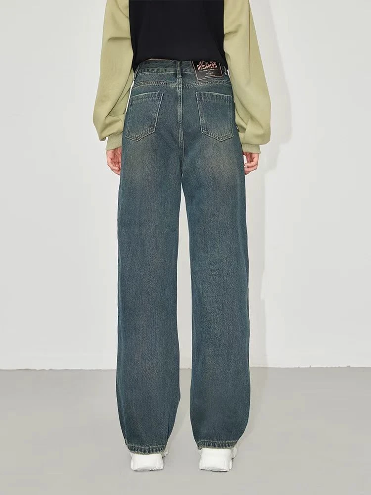 4.2025夏季新品女装牛仔裤显瘦百搭高腰