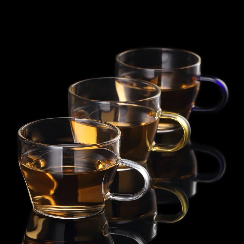 PIN YI HENG/品一恒中式无铅高硼硅耐高温玻璃茶杯品茗杯家用水杯