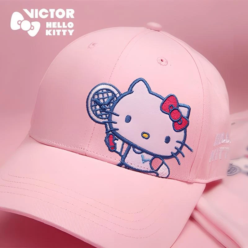 威克多HELLO KITTY系列联名运动帽VC-KT213