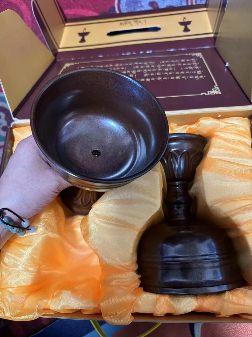 【德吉卓嘎】酥油灯一对