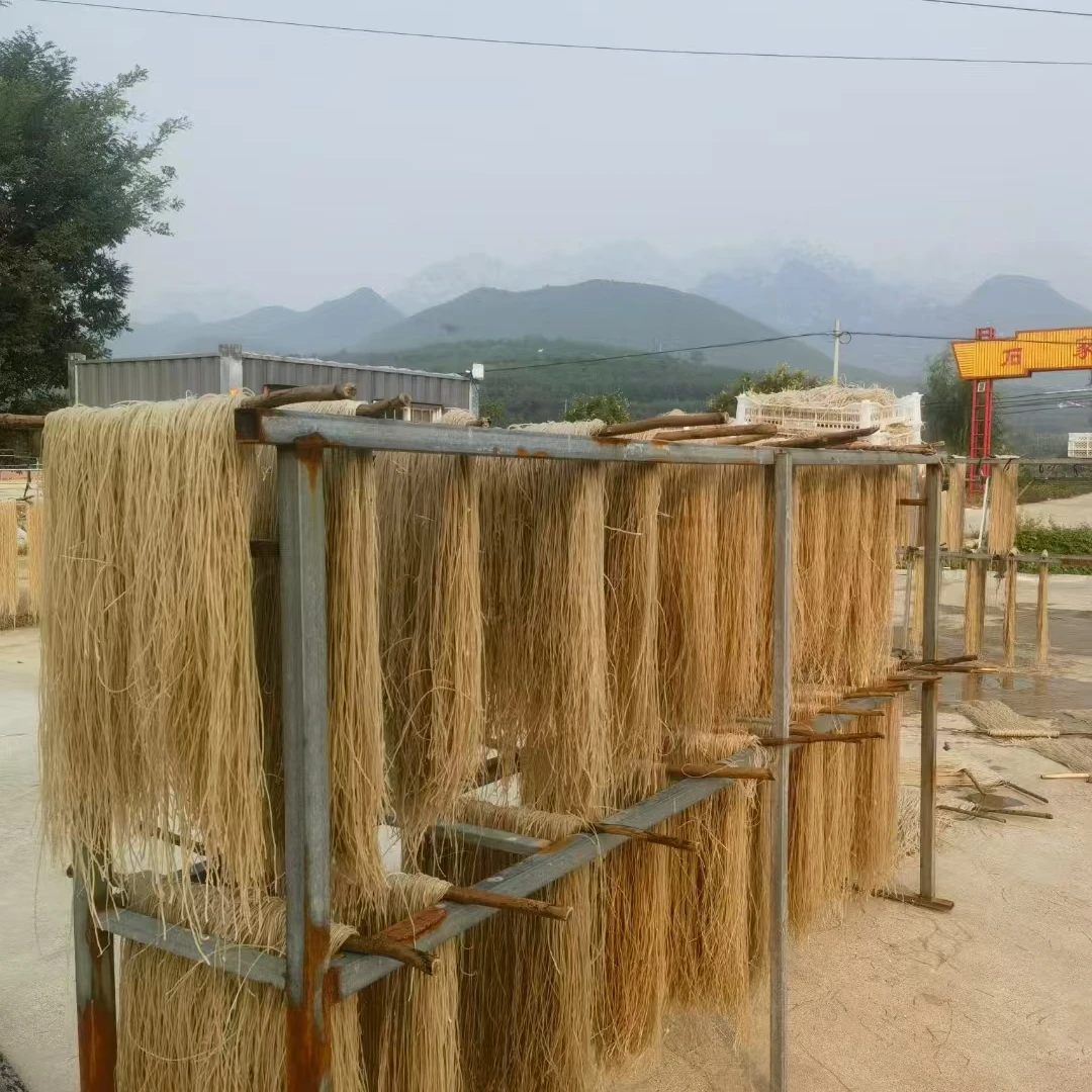 狼牙山红薯粉条传统工艺手工制作自然晾晒劲道耐煮好吃又美味