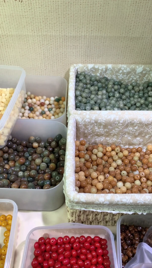 【闪购商品】白玉菩提手串1十八籽1山茶花2个白玉跑环2个白玉连花