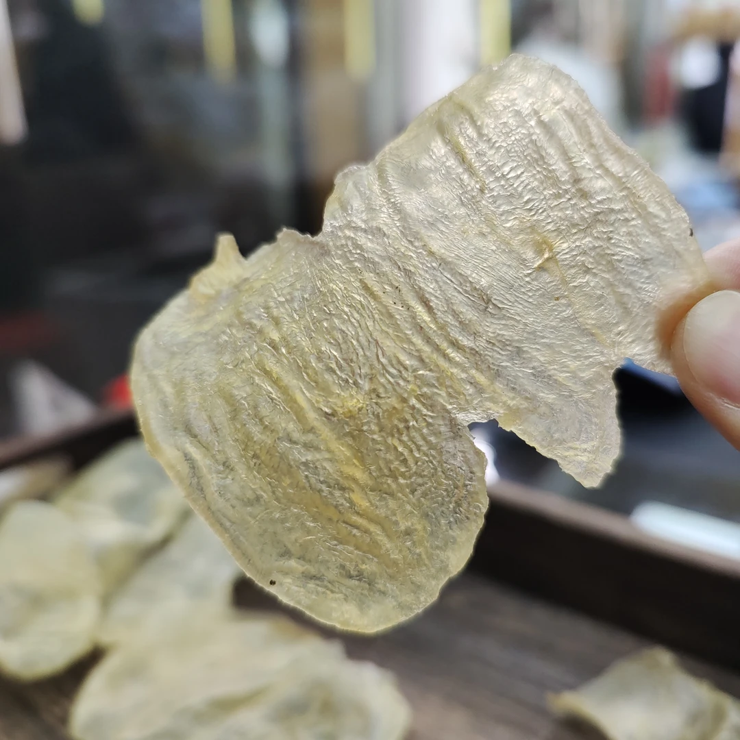 【宜膳源】广东鱼胶  蝴蝶胶  加州白花胶，约80头 规格250g-500g
