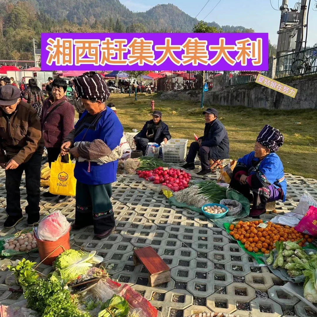 【湖南湘西赶集】老百姓山货自产自销农产品