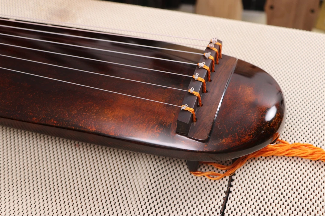 半生漆洒金混沌式入门练习古琴考级演出比赛收藏级别手工斫琴