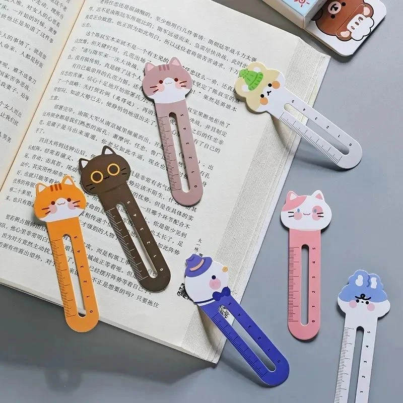 文具好物可爱动物书签小学生通用尺卡通高颜值尺子文具礼品学生