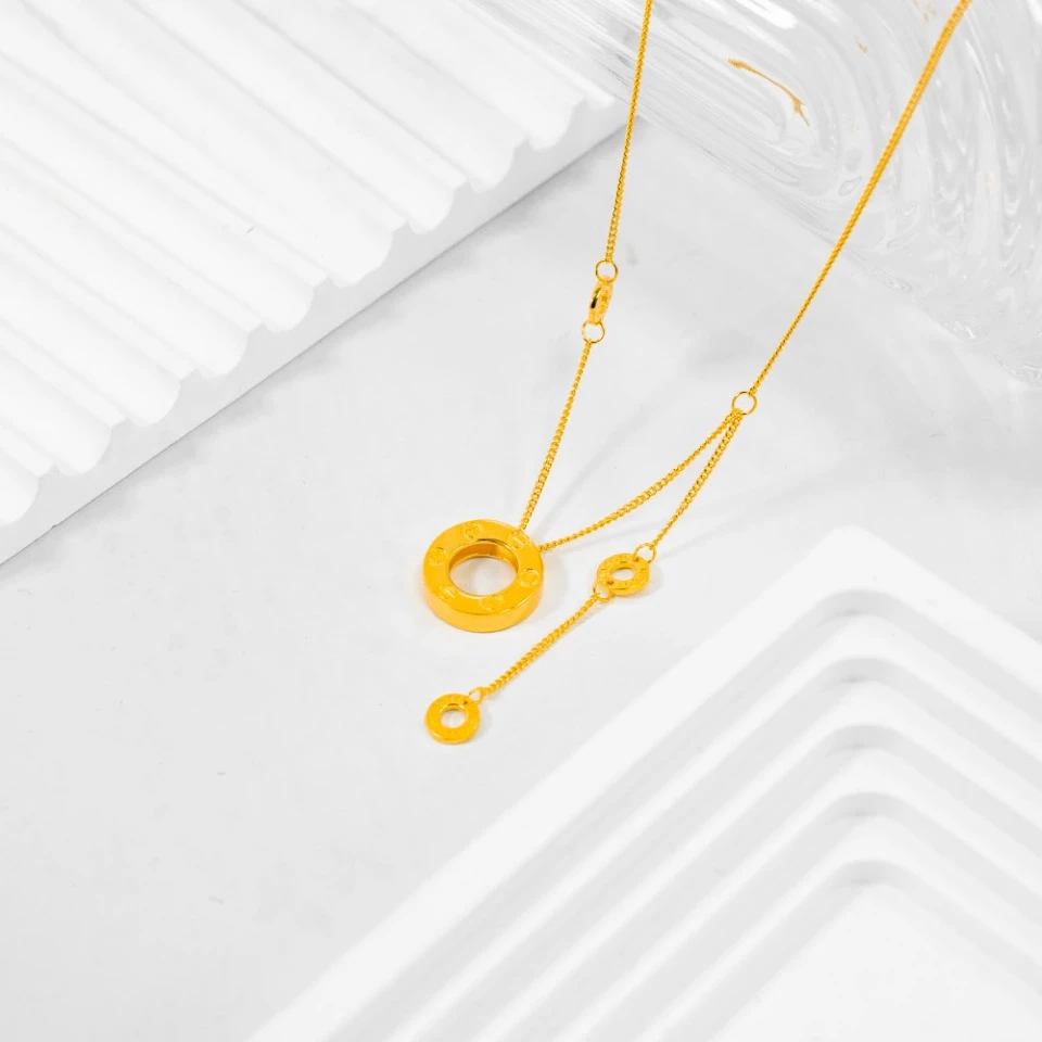 坠链均足银 足银套链  3