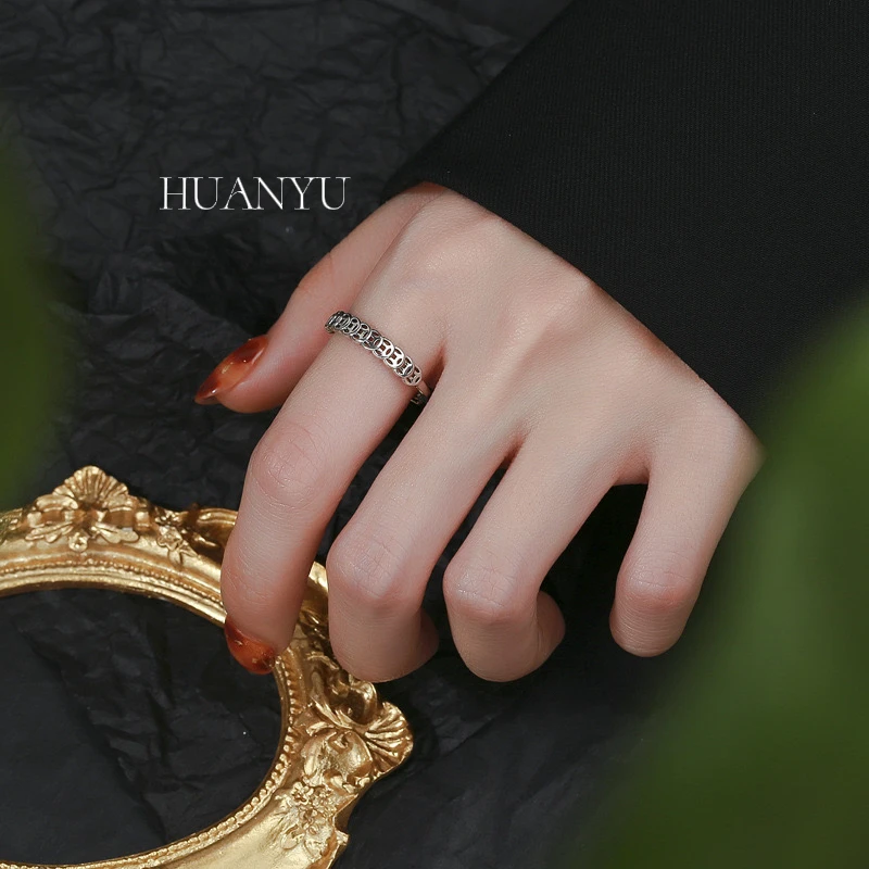 【HUANYU】2025新款【钱多多】招财钱币戒指个性男女同款开