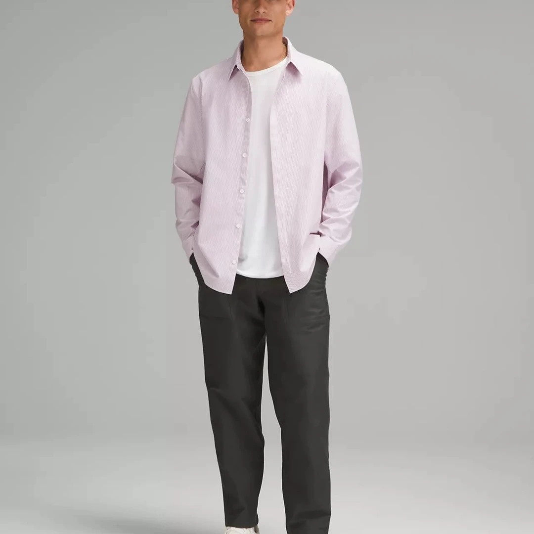Lululemon New Venture Classic-Fit Long-Sleeve Shirt 男士衬衫