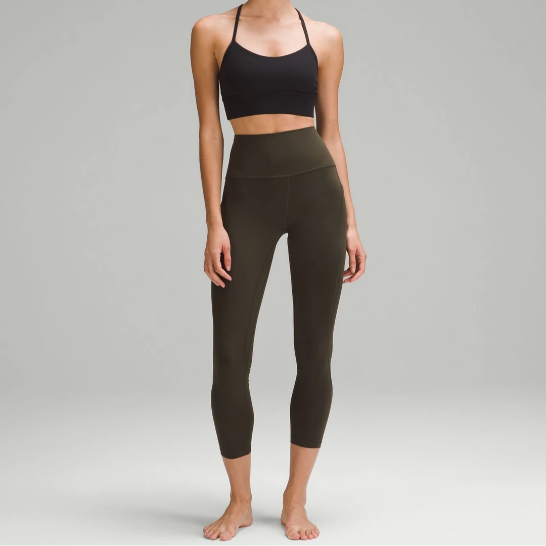 lululemon align裸感口袋25瑜伽裤 美国直邮