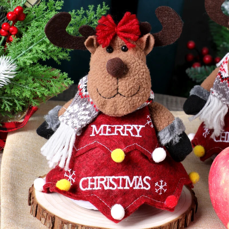 新新精艺圣诞苹果礼物袋平安夜创意礼品包装幼儿园儿童糖果礼物袋