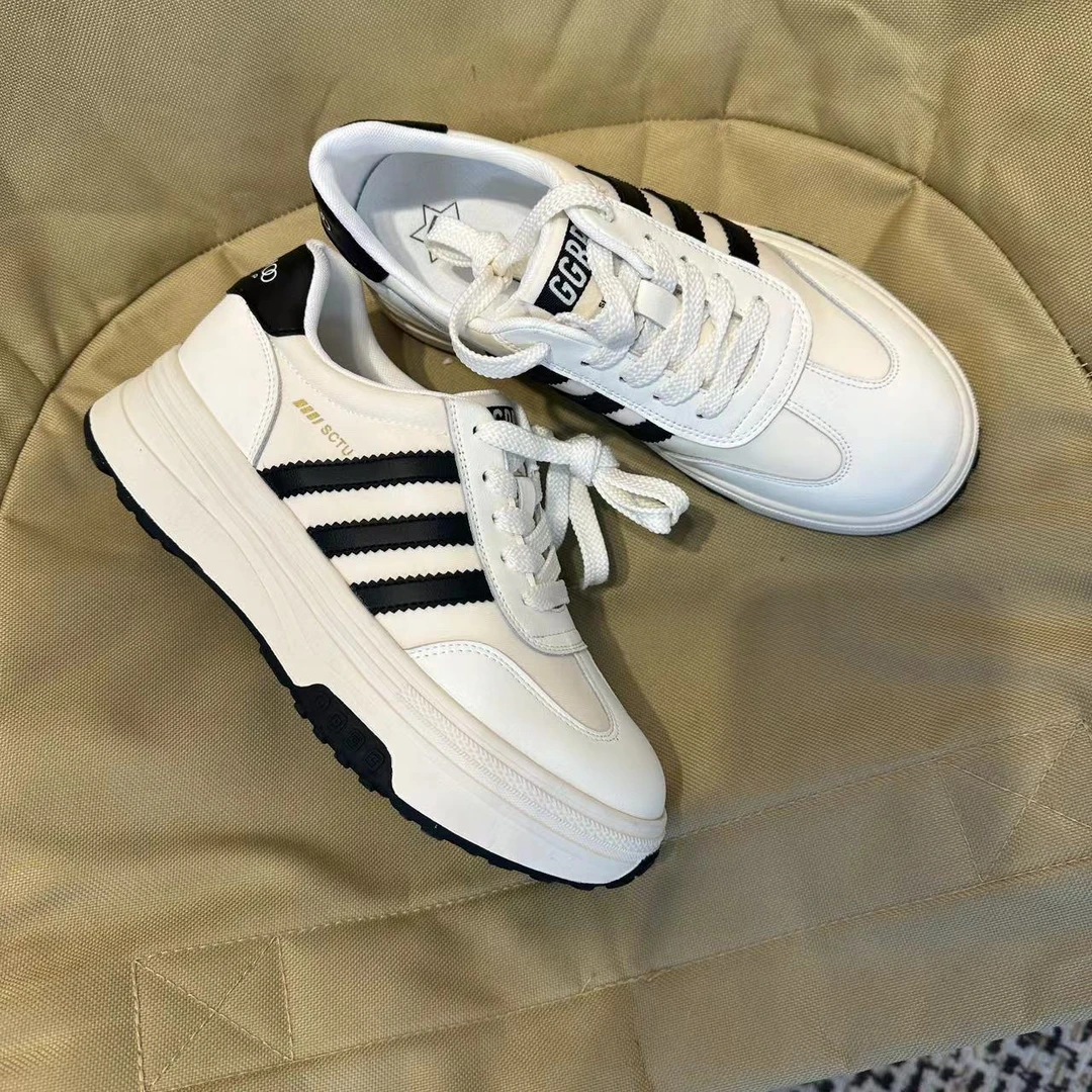 2024新款女鞋百搭鞋子秋季秋款厚底增高休闲运动板鞋M9-266